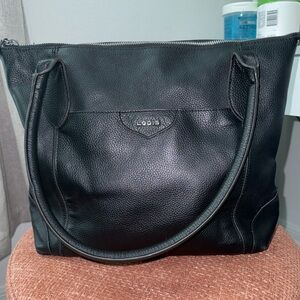 Lodis authentic leather tote bag